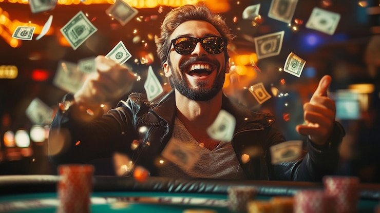 Pengguna meninjau kriteria VIP lewat ponsel